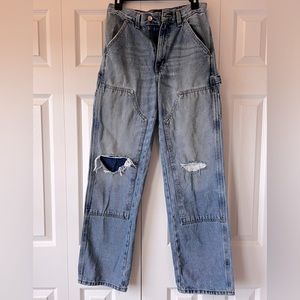 BDG Urban Outfitters Straight Leg High Rise Carpenter Jeans - Size 26